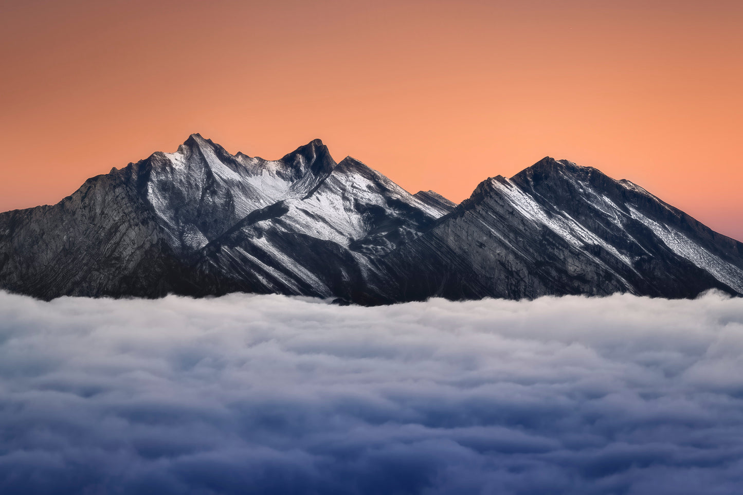Autumn Sunrise in the Alps