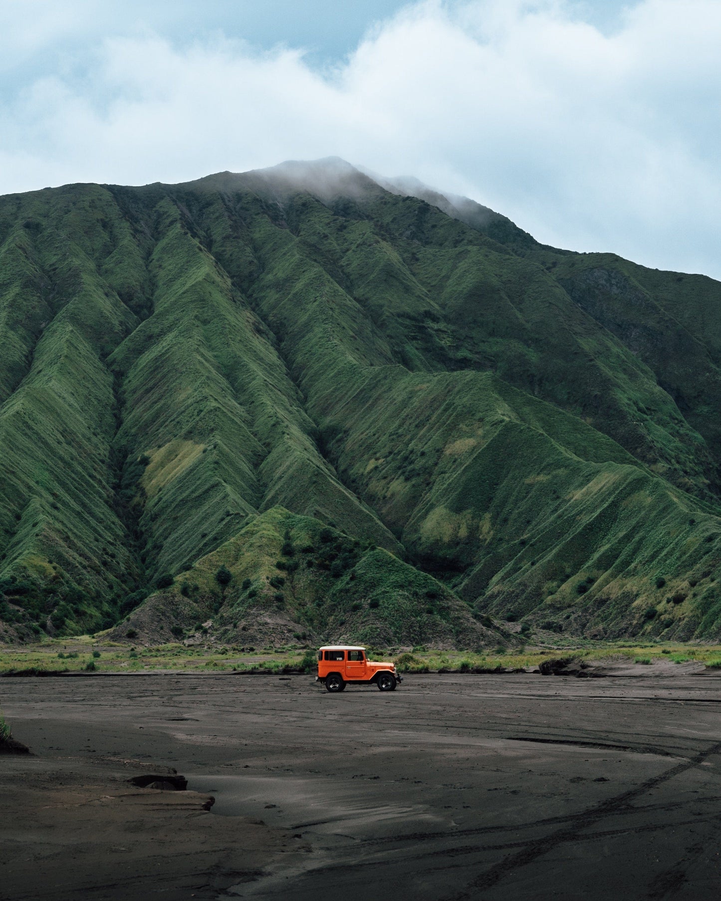 Beneath the Slopes of Bromo