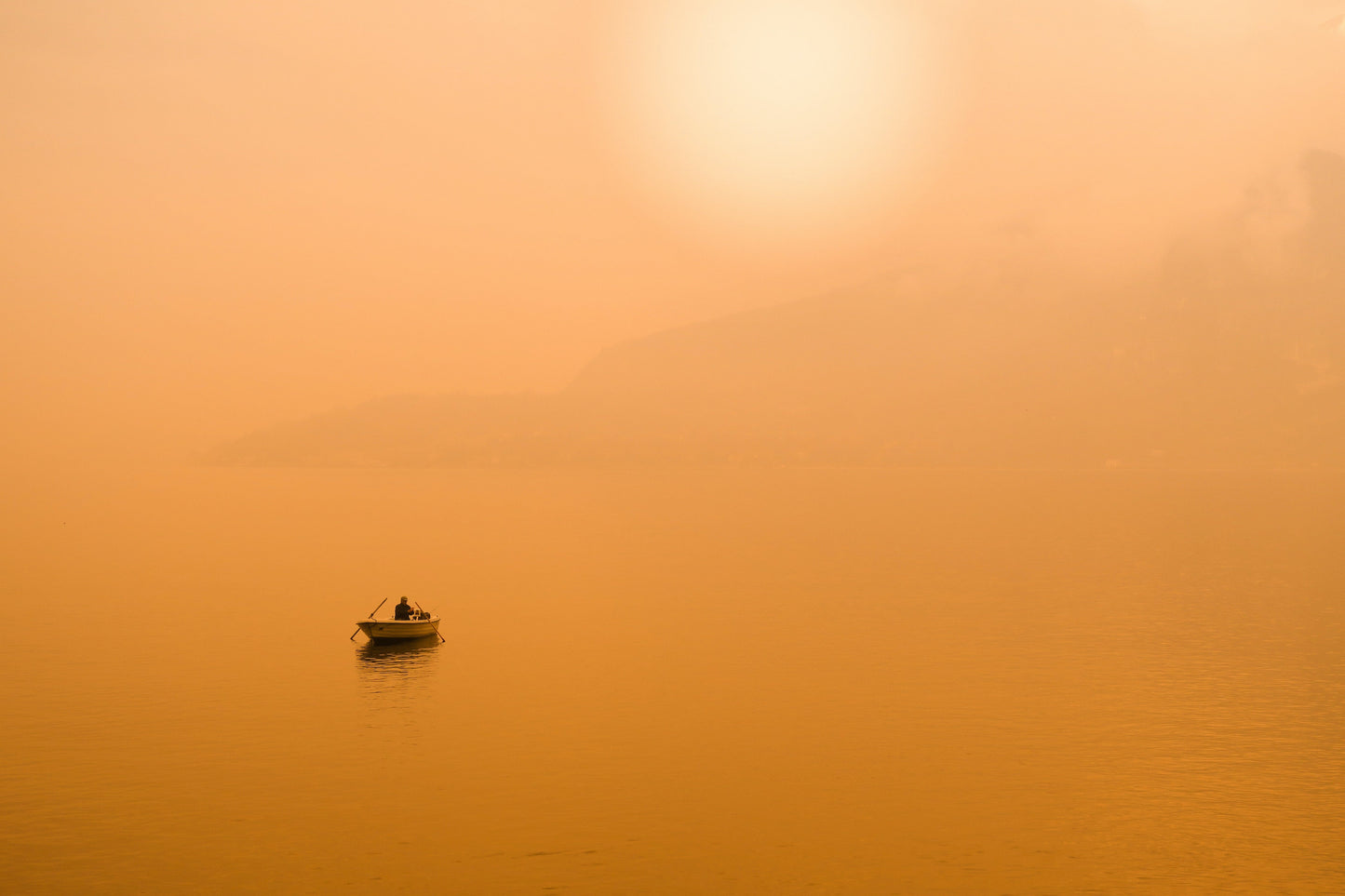 Fisherman in yellow