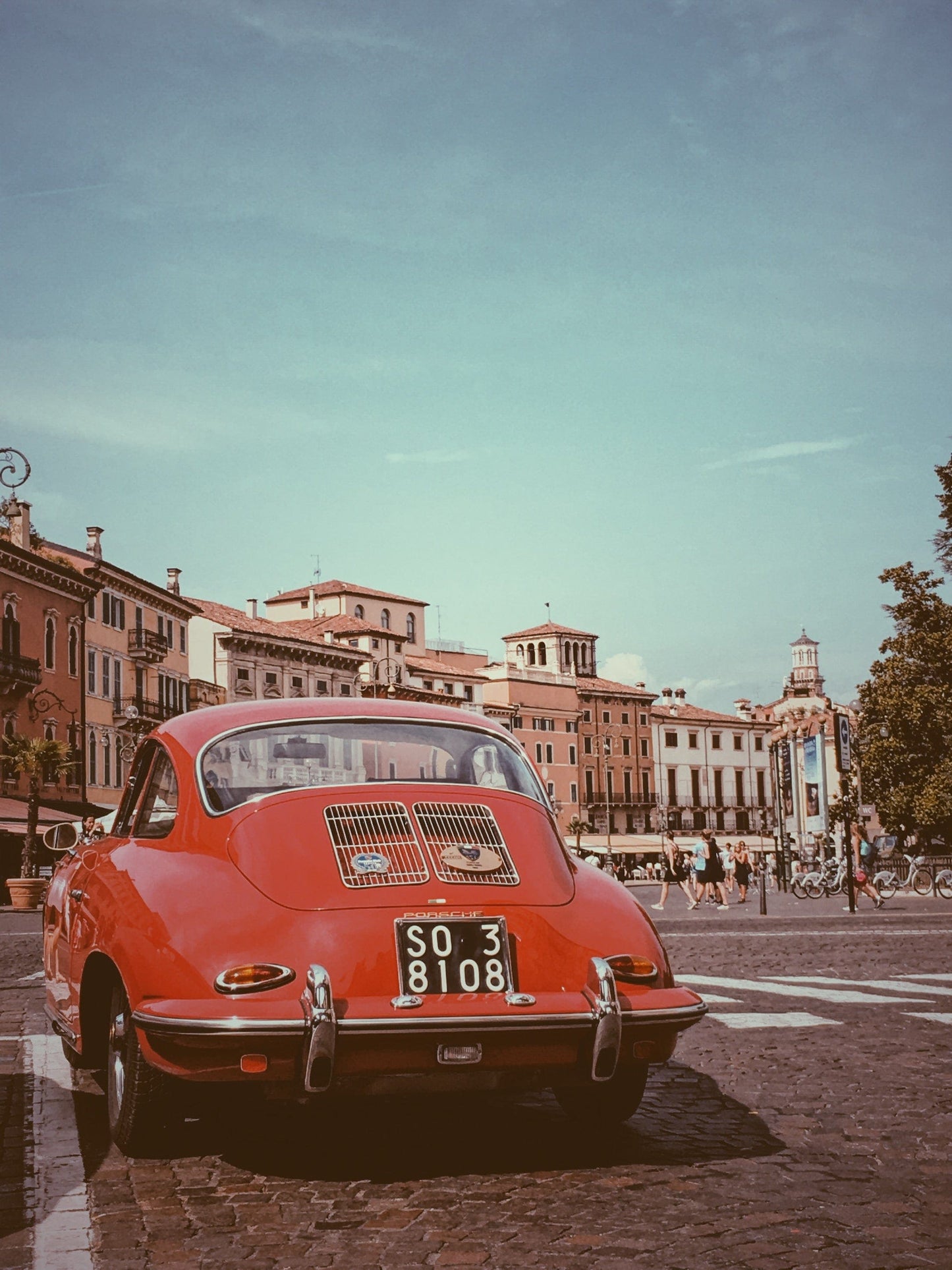Red Porsche